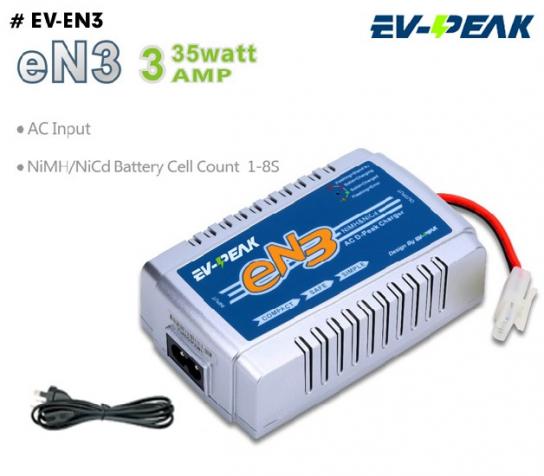 EV-Peak - EN3 Ni-Mh 3A AC/DC Charger image