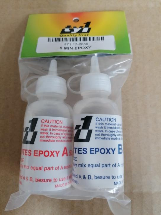  TY-1 - 5 Minute Epoxy Glue 100g Total image