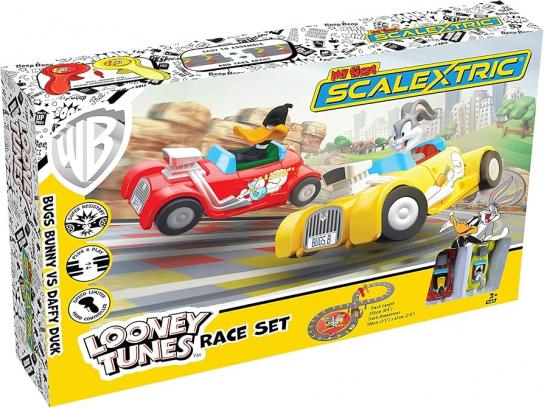 Scalextric - Looney Tunes 'My First Scalextric' Micro Slot Car Set image