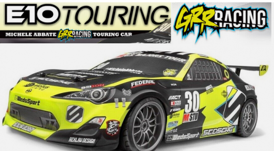 HPI - 1/10 E10 Touring GrrRacing 'Michele Abbate' Readyset image