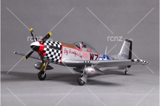 FMS - P-51 Mustang "Big Beautiful Doll" PNP 800mm Wingspan image