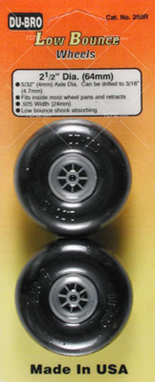 Dubro - 2-1/2 Smooth Wheels image