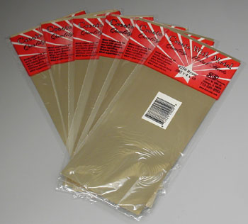 K&S - Brass Sheet 10x4x0.005" (6 sheets) image