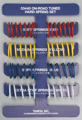 Tamiya - On Road Tuned Hard Spring Set image