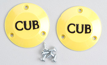 Dubro - 1/4 Scale Cub Caps W/Screws image