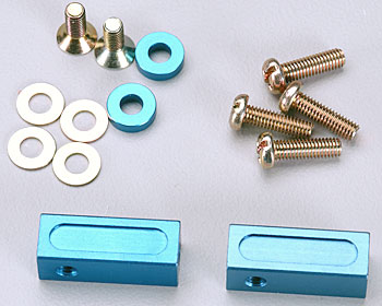 Tamiya - TA-04 Short Aluminium Servo Stays  image