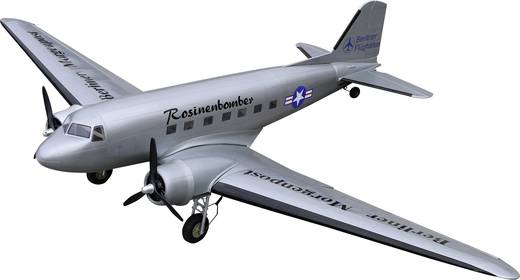 VQ Model - DC-3 EP/GP 25 Size Rosinen Bomber Version ARF image