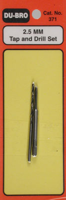 Dubro - 2.5mm Tap & Drill Set  image