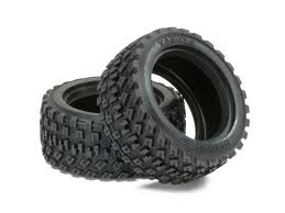 Tamiya - M Chassis Rally Block Tyres (2pcs) image