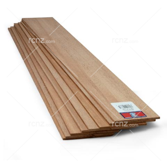 Midwest - Mahogany Sheet 24" 1/16x 3 1.5x75mm (15pcs) image