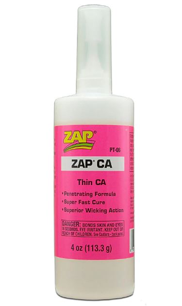 Zap - CA Thin 4oz (113g) image