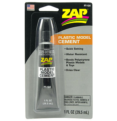 Zap - Plastic Model Cement Tube 29.5ml image