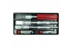 Excel -  Hobby Knife Set (3x Knifes, 13x Blades) image