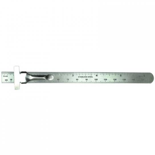Excel -  Ruler 6" Stainless Steel image