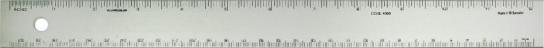 Excel -  12" Deluxe Aluminium Ruler image